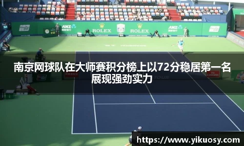南京网球队在大师赛积分榜上以72分稳居第一名展现强劲实力